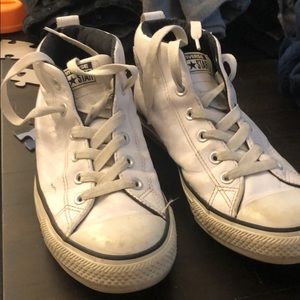Leather Converse sneakers